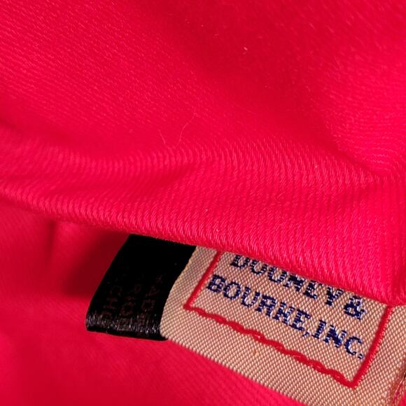 Dooney & Bourke medium handbag yellow gingham checked spring preppy fun satchel - Picture 11 of 16